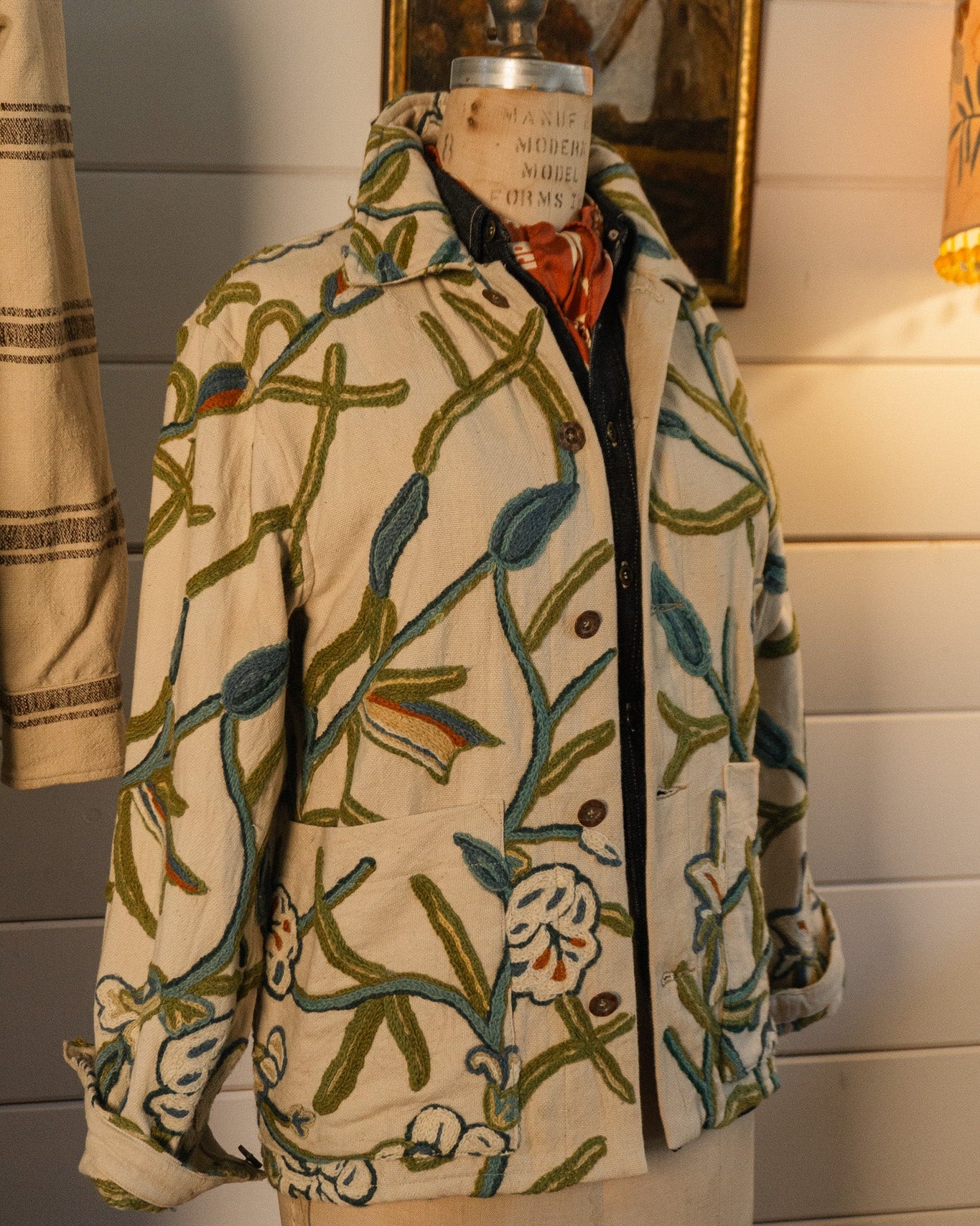 Crewelwork Jacket 02 - (XS)