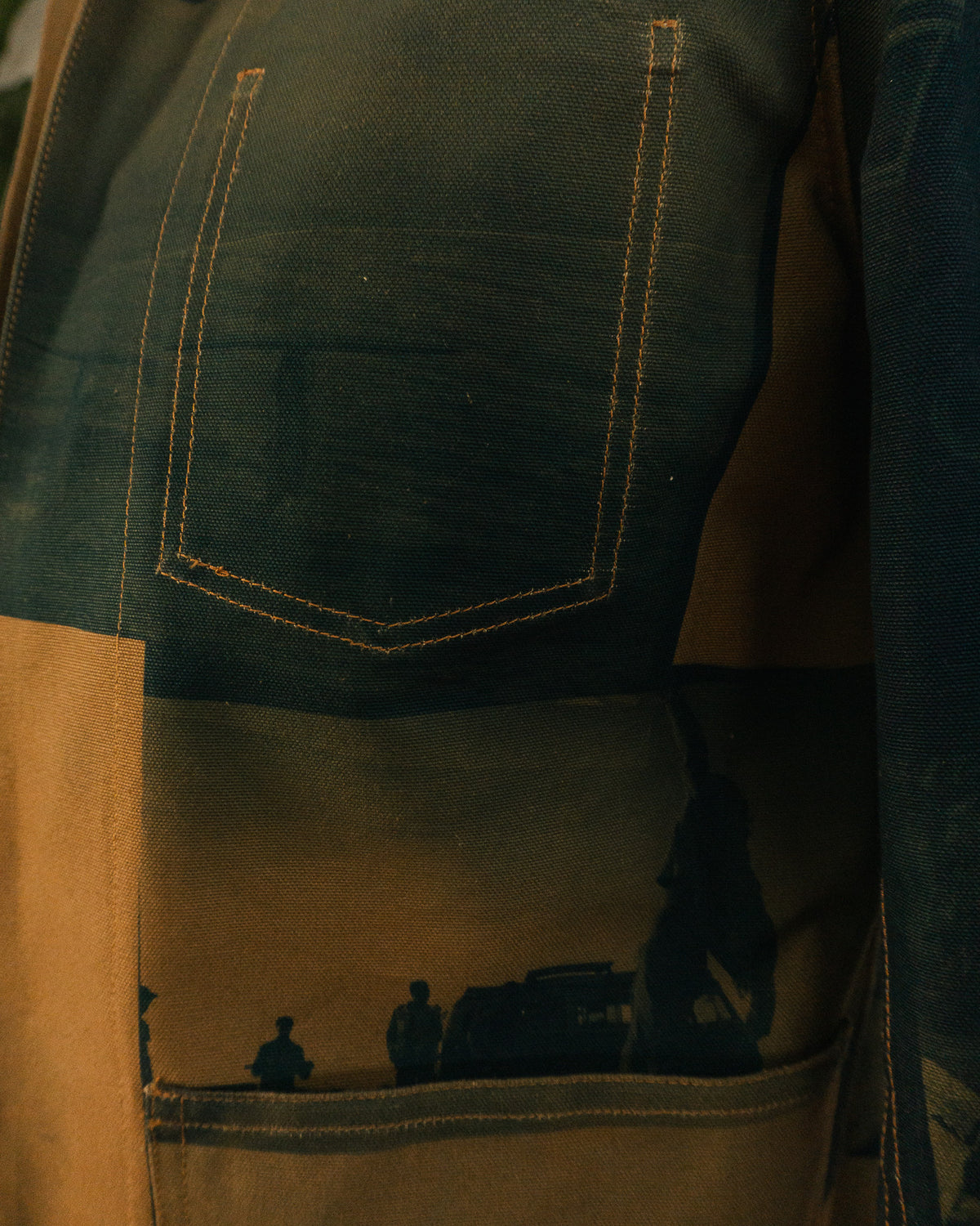 Cyanotype Photo Jacket - M