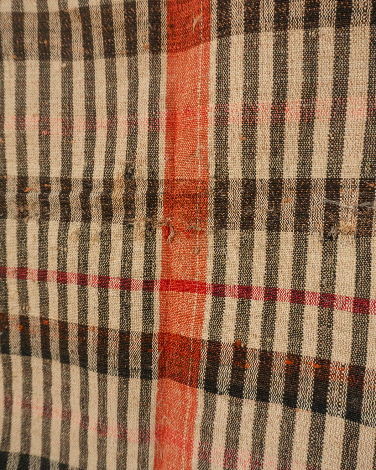 19th-Century European Hemp Grain Sack 06