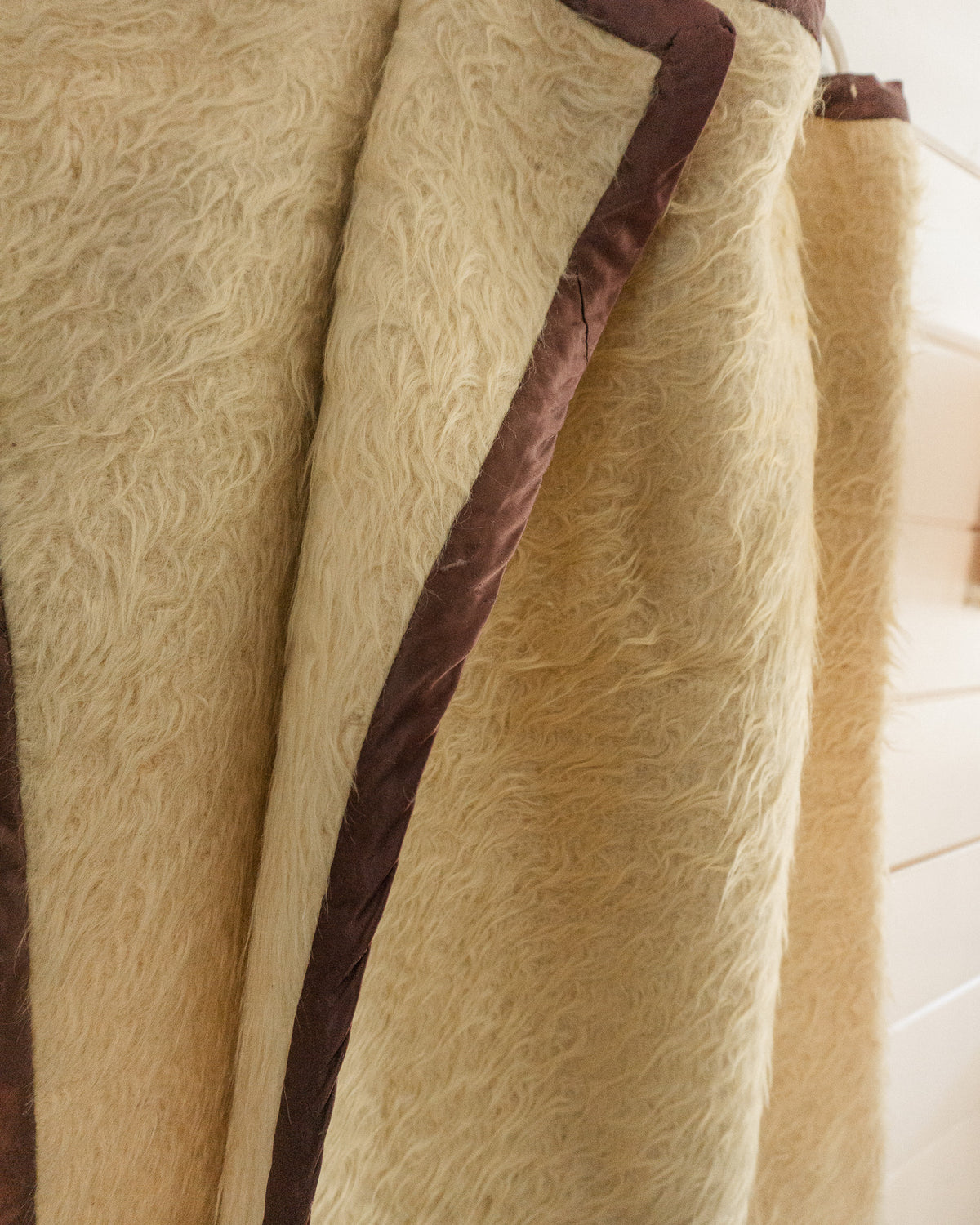 Vintage Portuguese Mohair Blanket