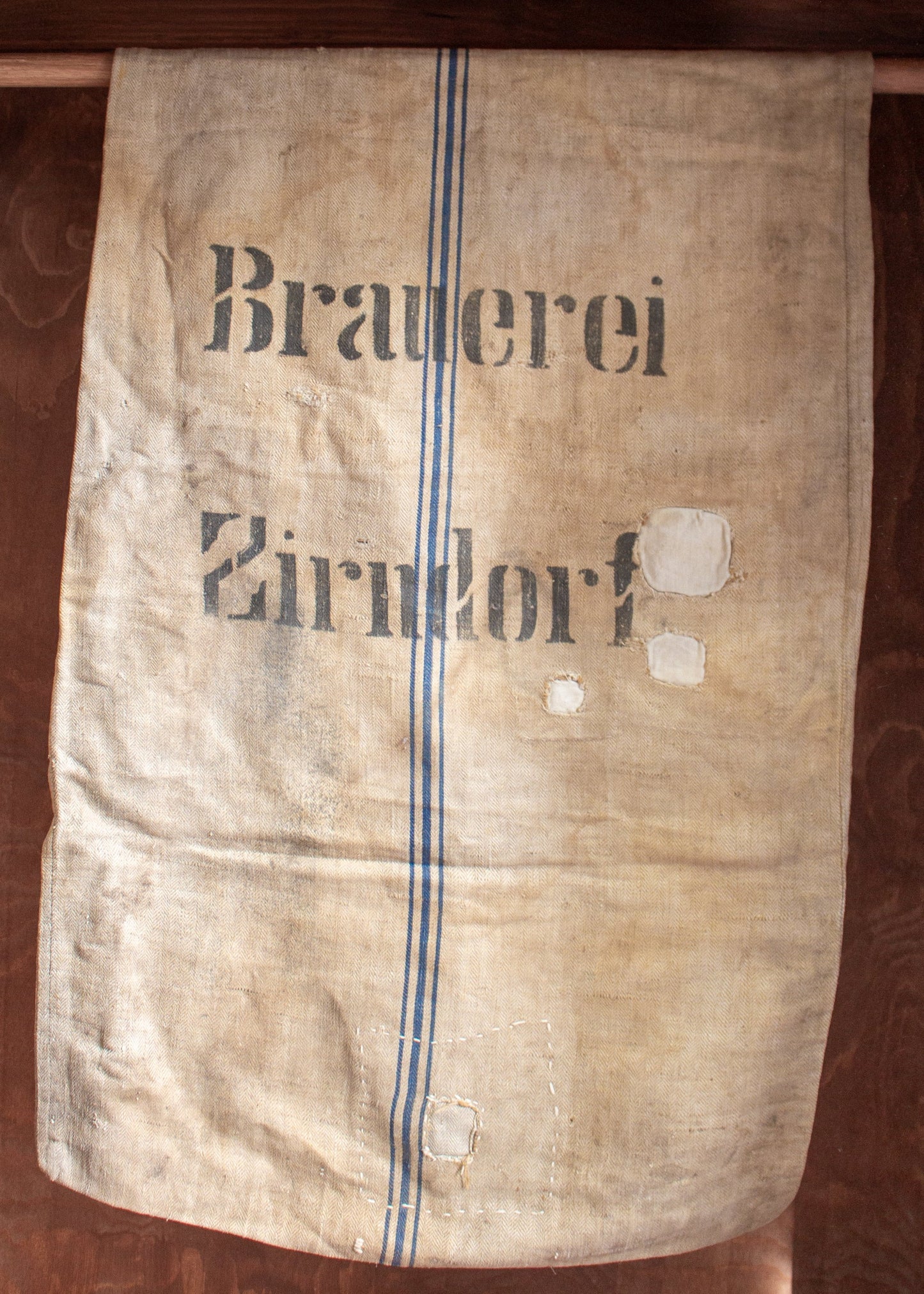 C. 1900 German Grain Sack Chore Jacket