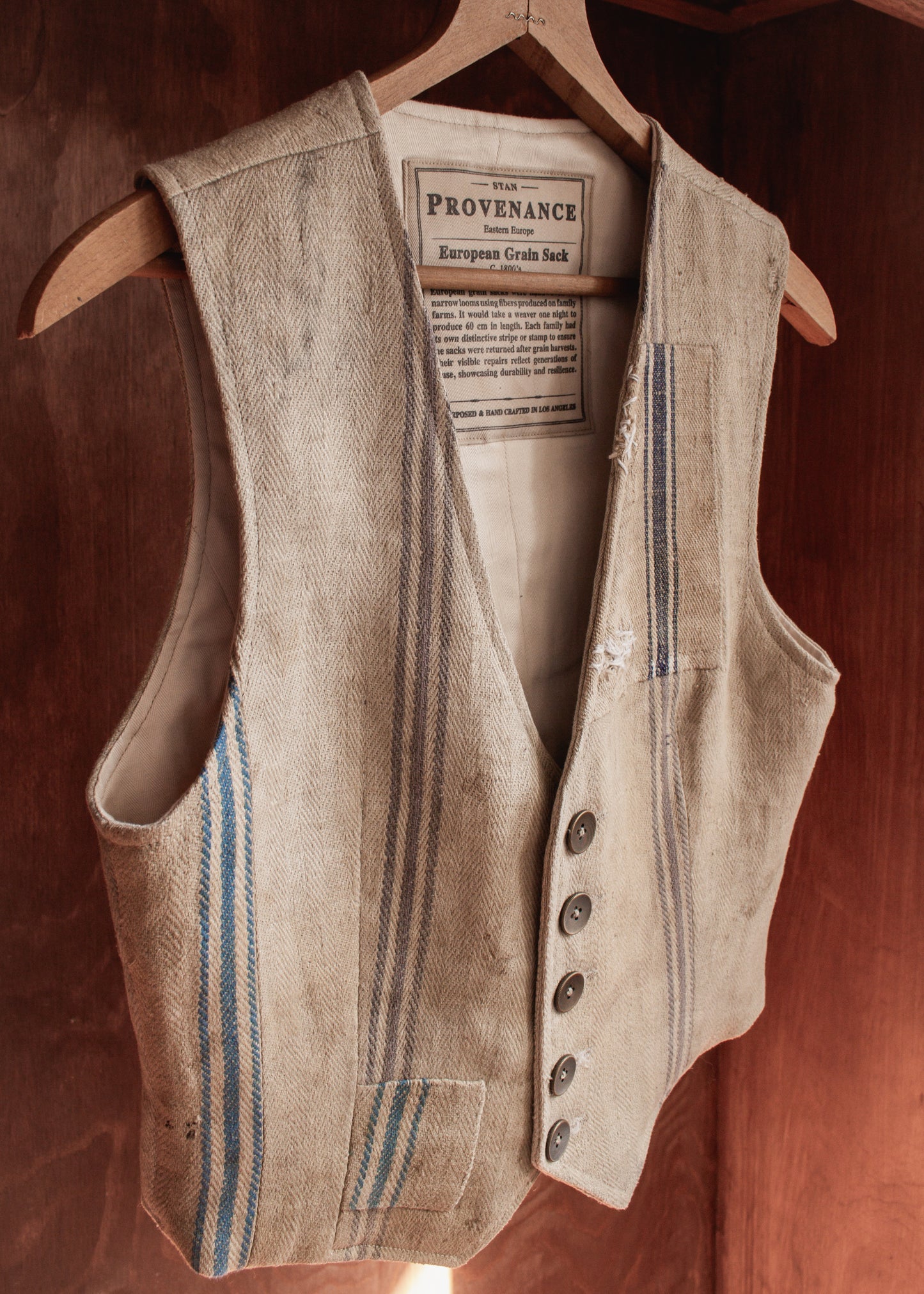 German Grain Sack Vest