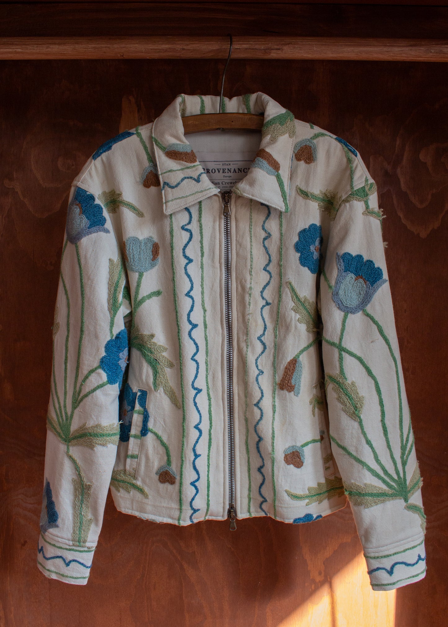 C. 1920 Indian Crewelwork Jacket