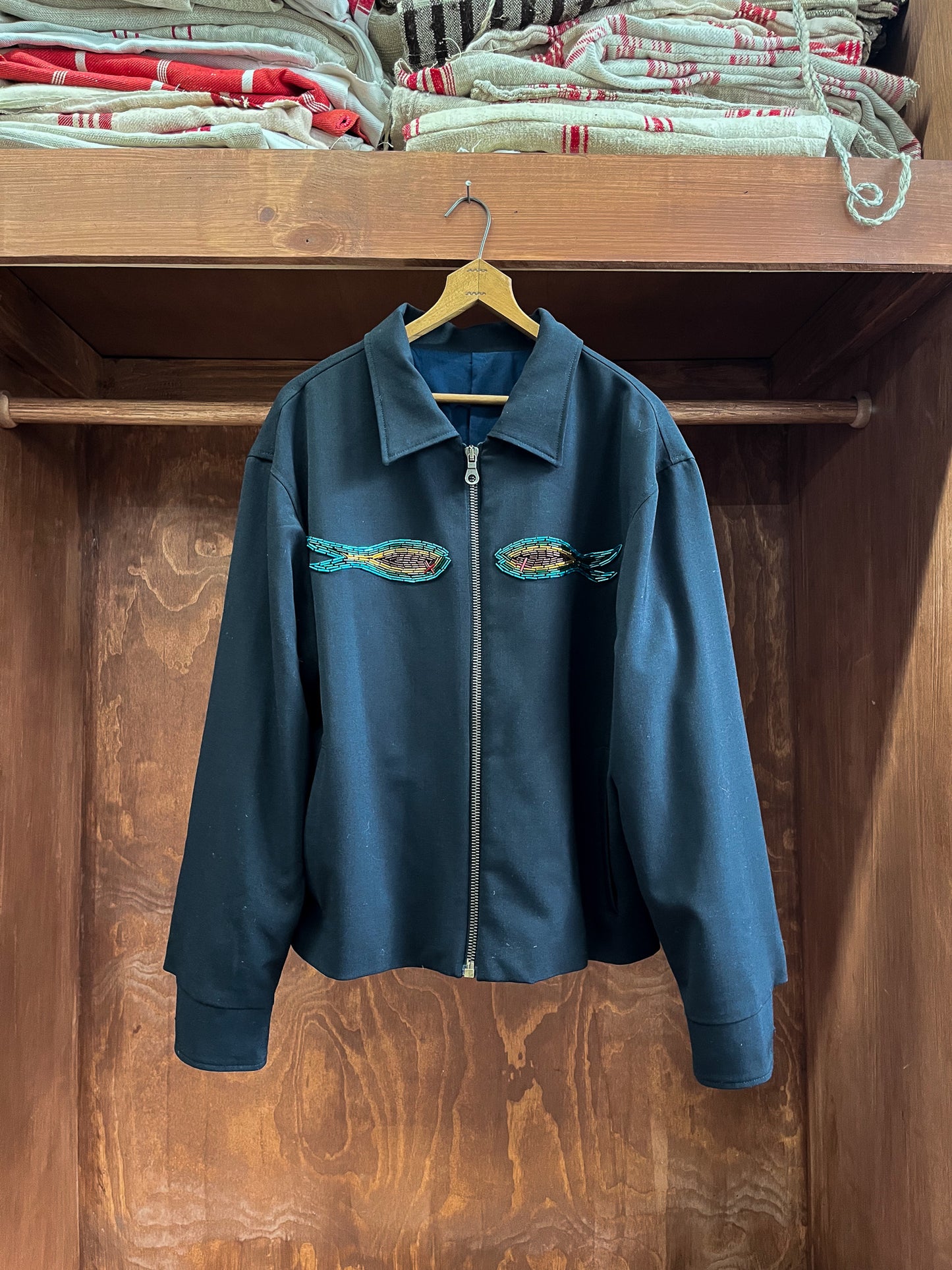 Beaded Dead Fish Jacket (Medium)