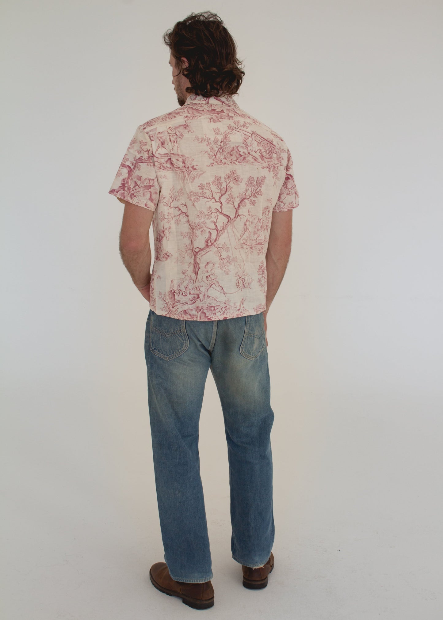 19th Century French Toile Shirt