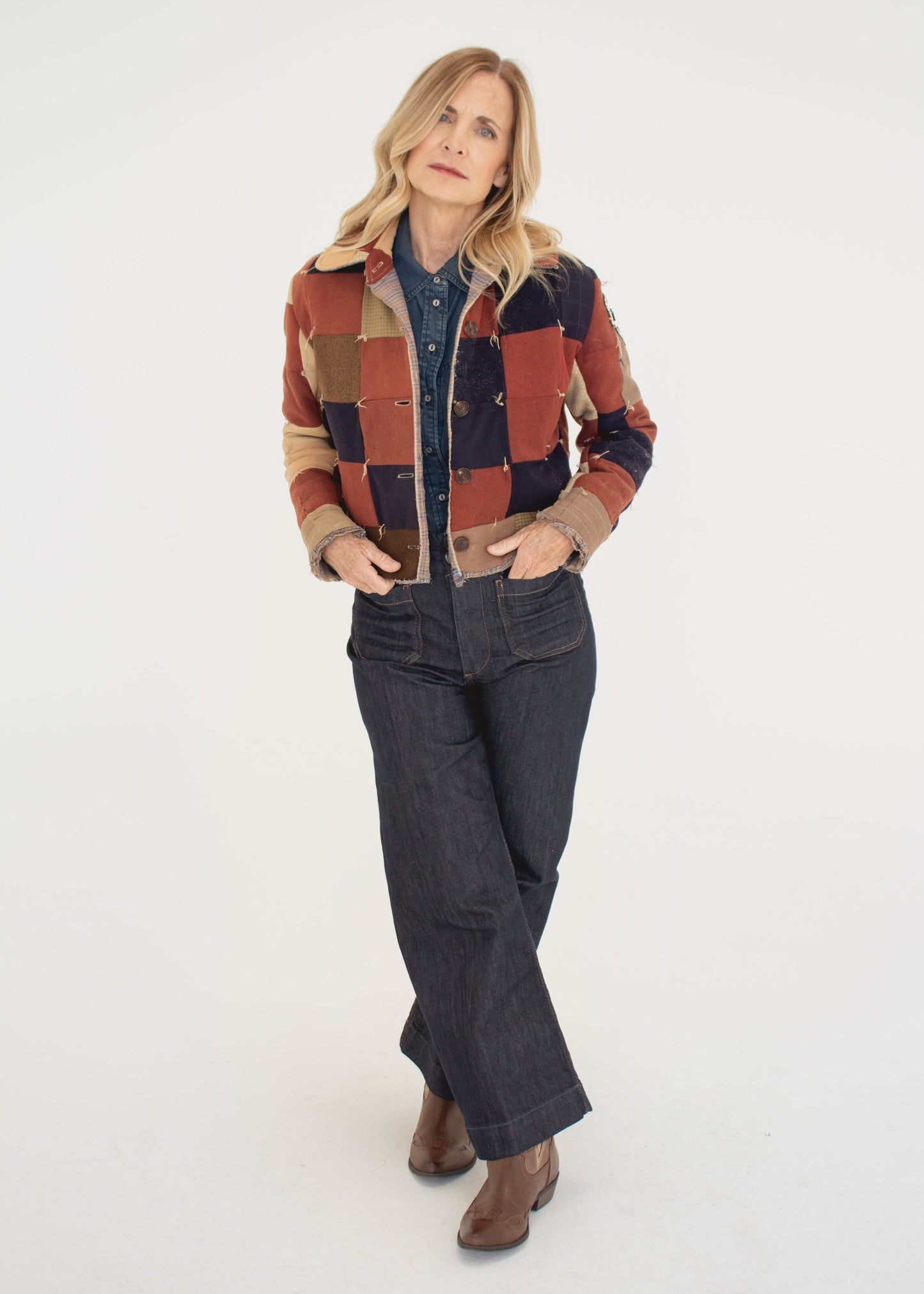 C. 1900 Americana Quilted Jacket