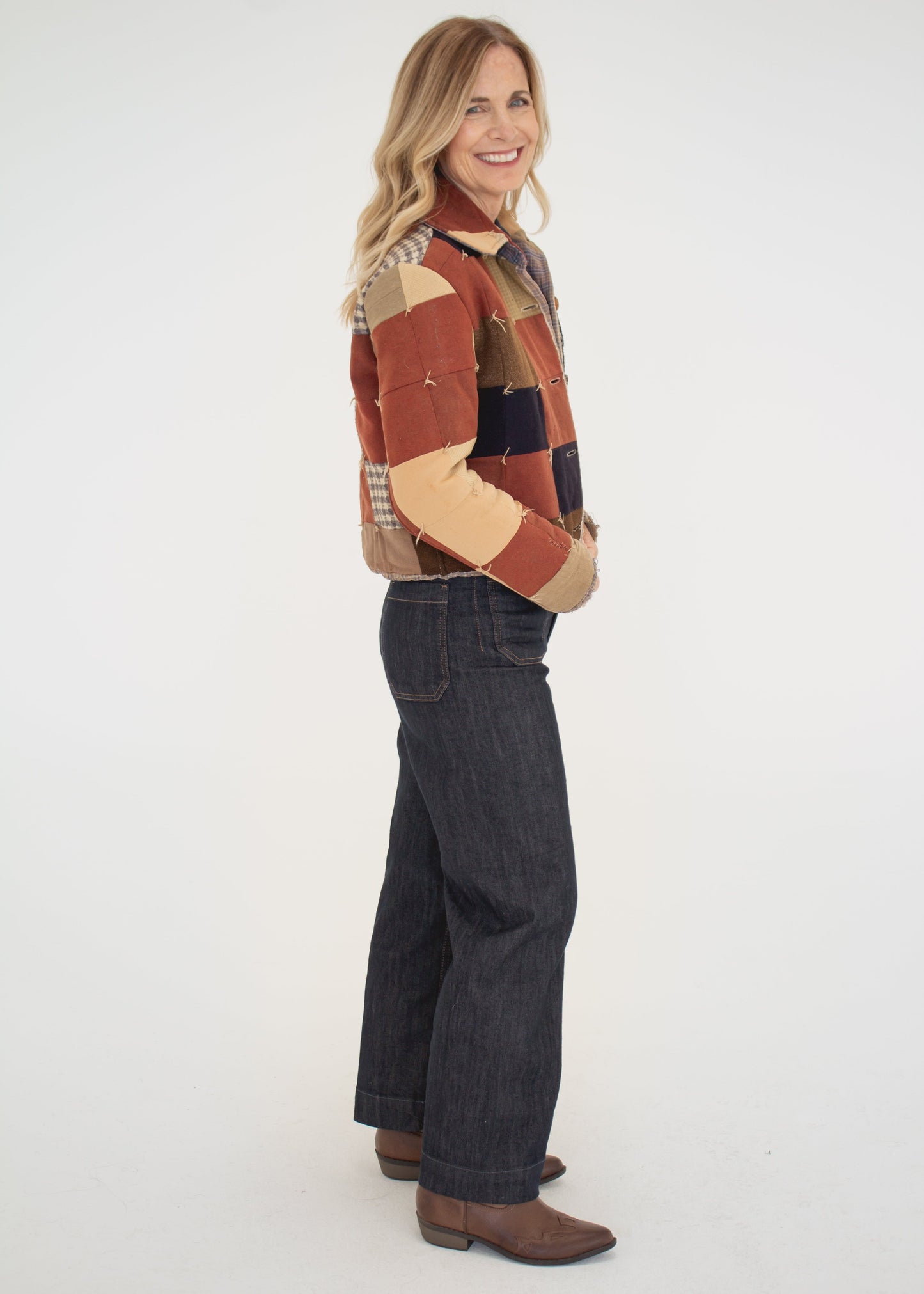 C. 1900 Americana Quilted Jacket