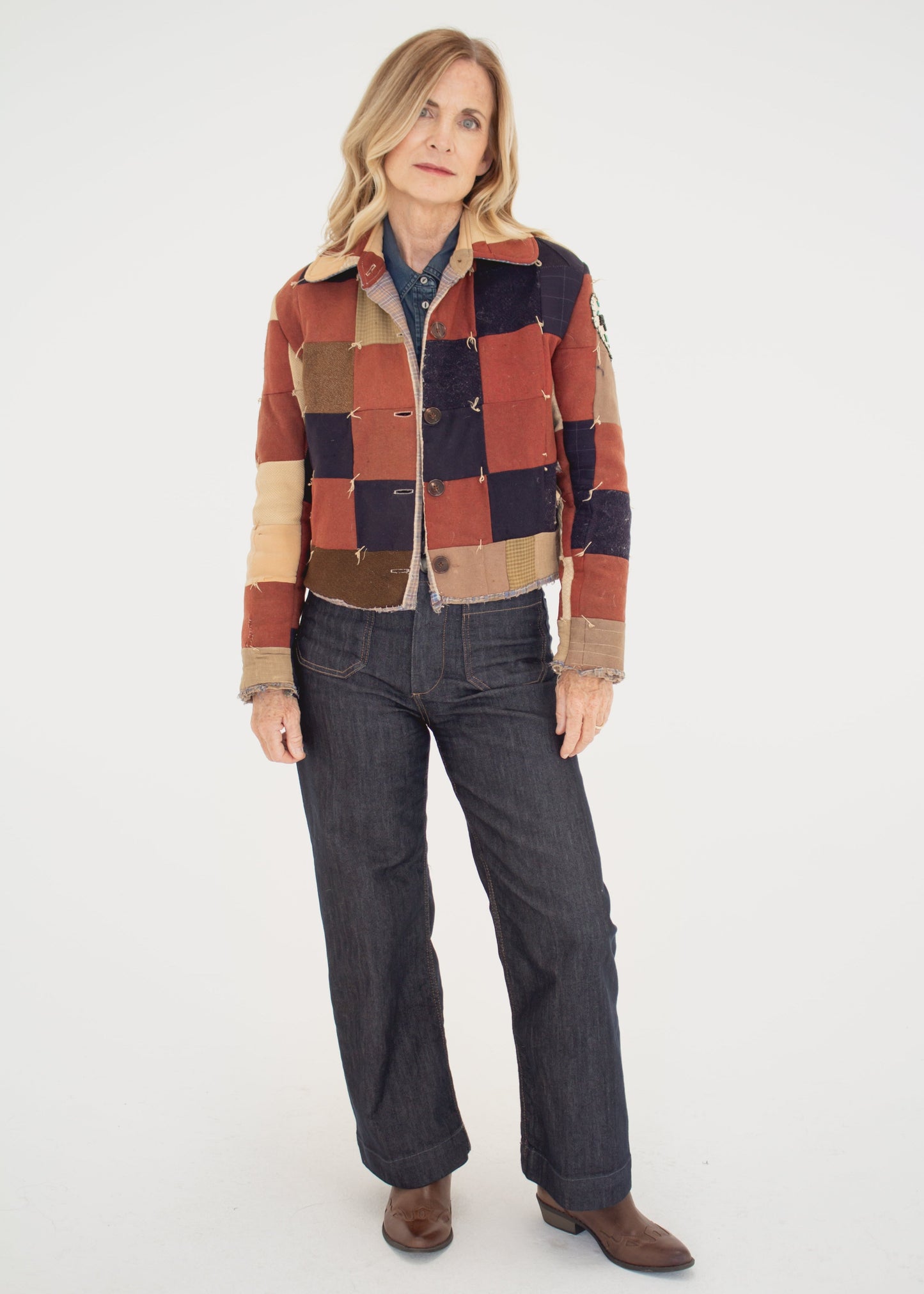 C. 1900 Americana Quilted Jacket
