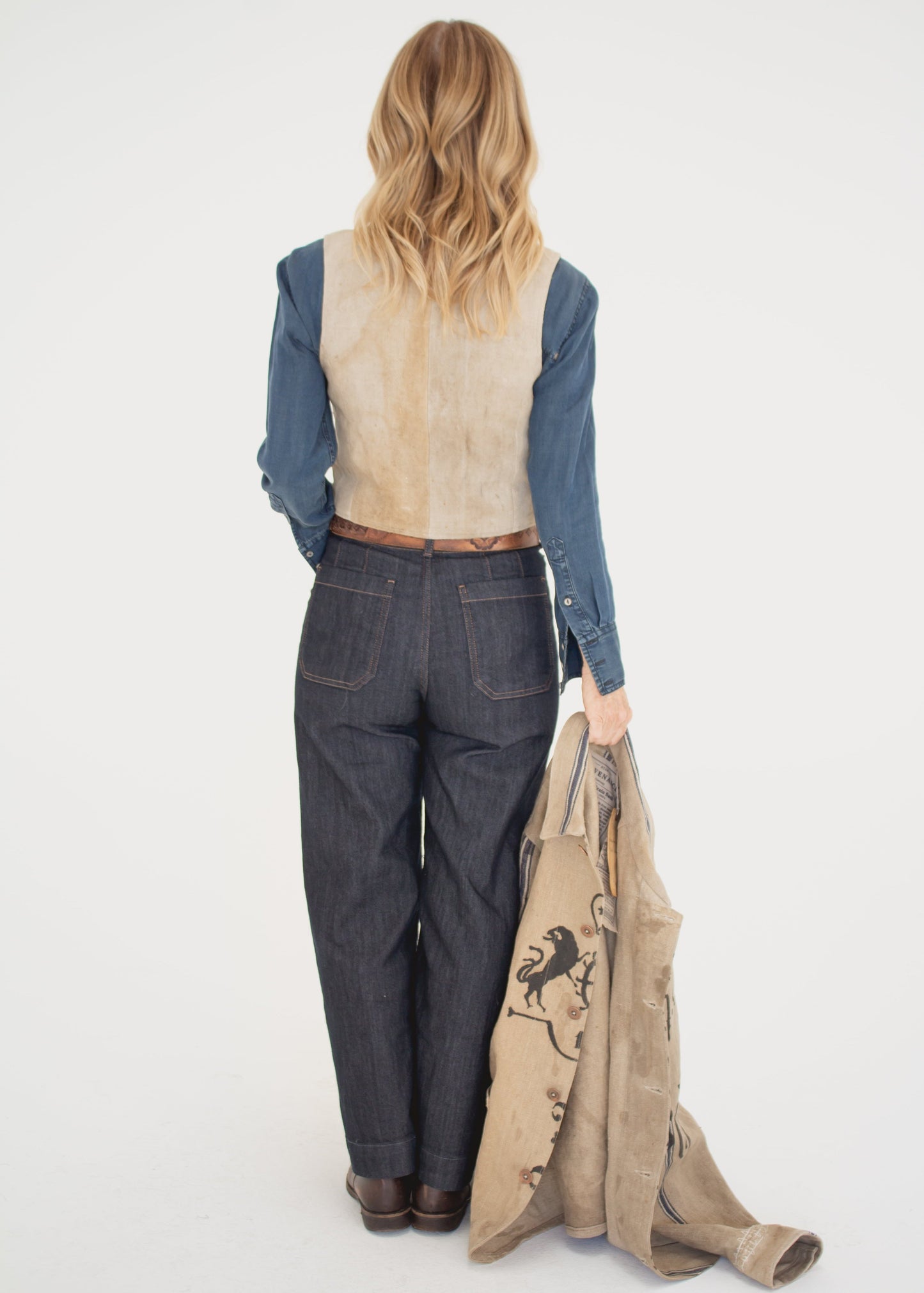 German Grain Sack Vest
