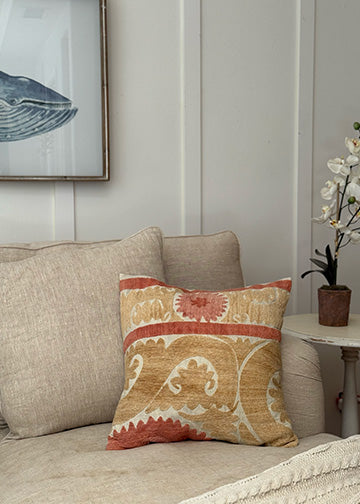 Suzani Throw Pillow No.3