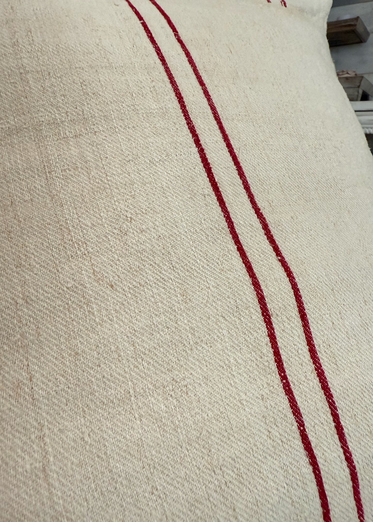 French Linen Throw Pillow No.2