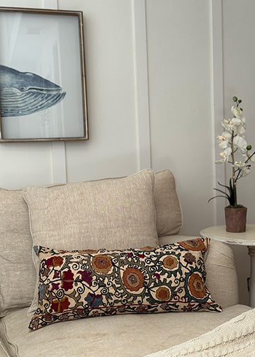 Suzani Throw Pillow