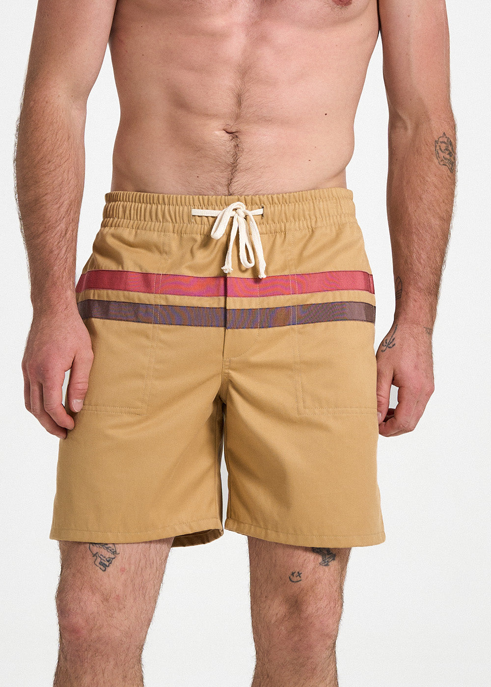 Grosgrain Striped Shorts (32)