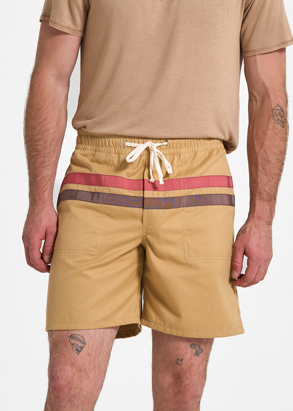 Grosgrain Striped Shorts (32)