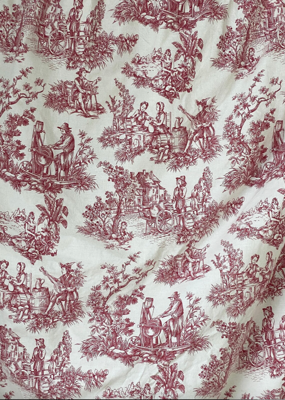 19th Century French Toile Shirt