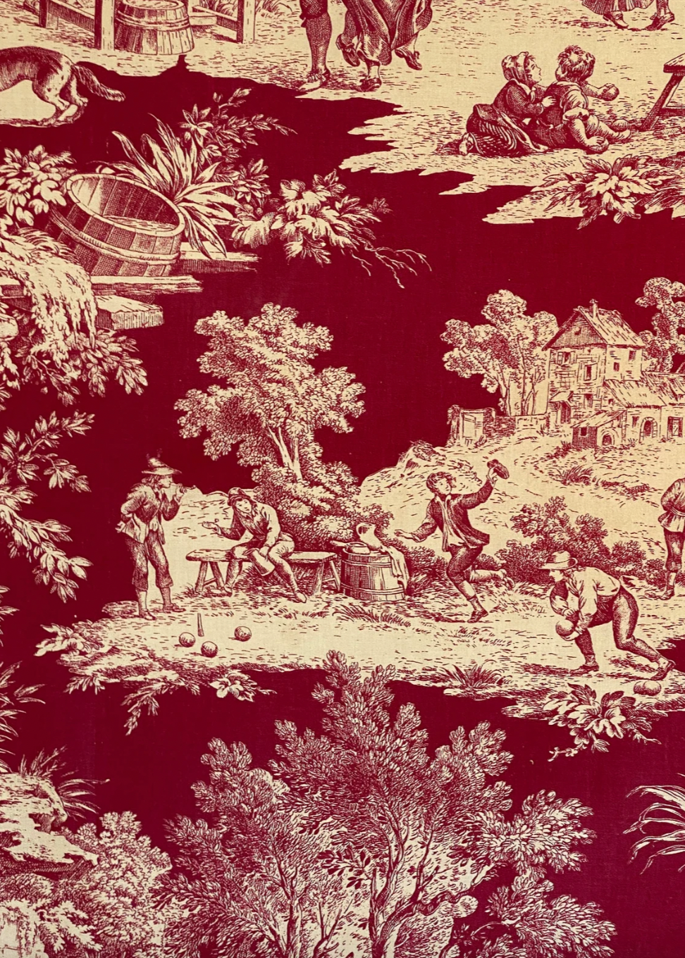19th Century French Toile Shirt