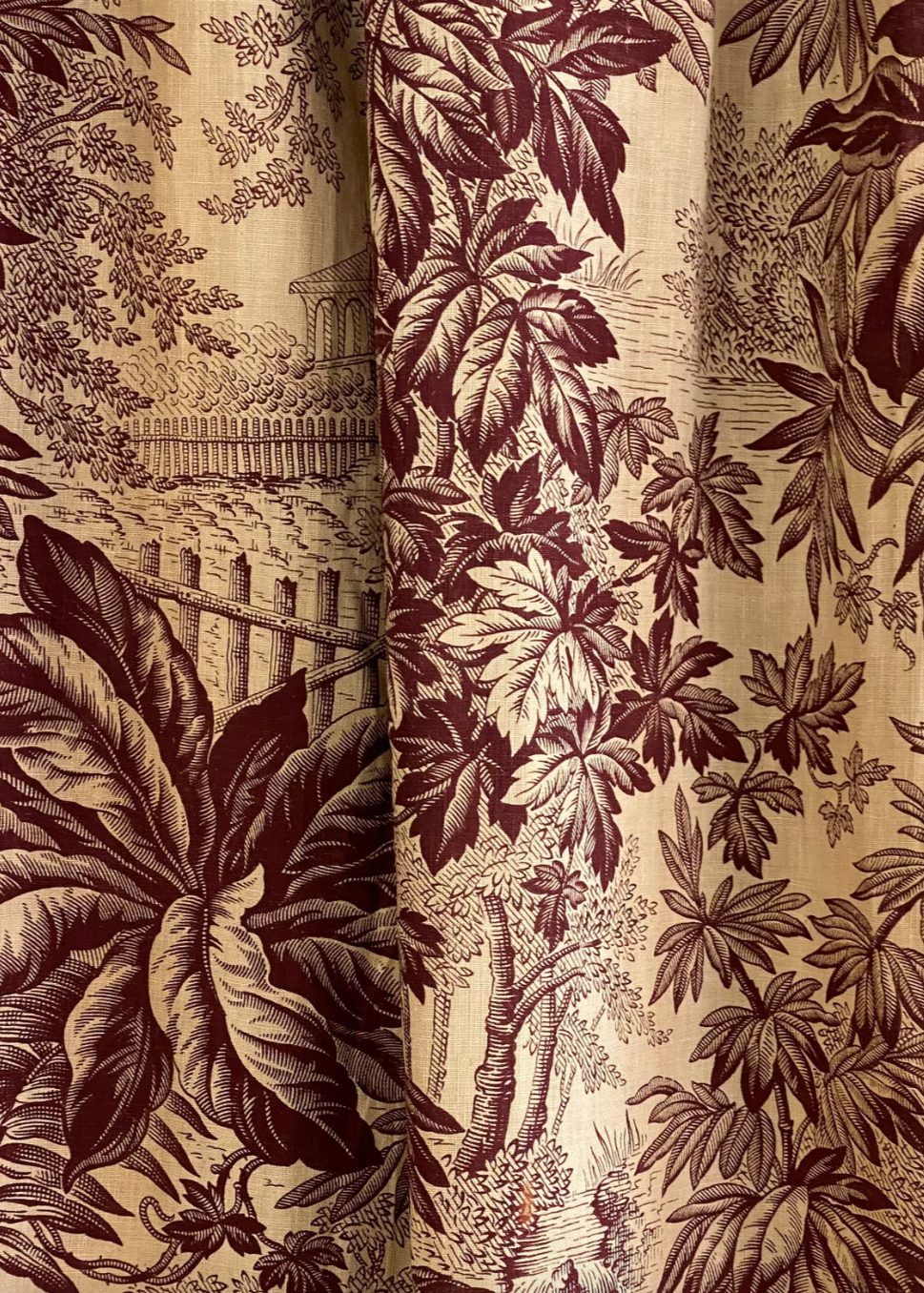 19th Century French Toile Shirt
