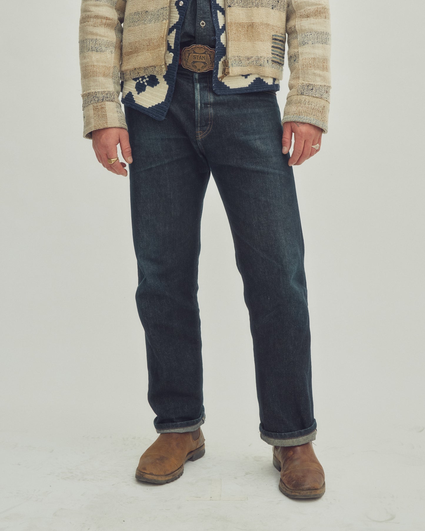 Vintage 5-Pocket Buckleback Jeans