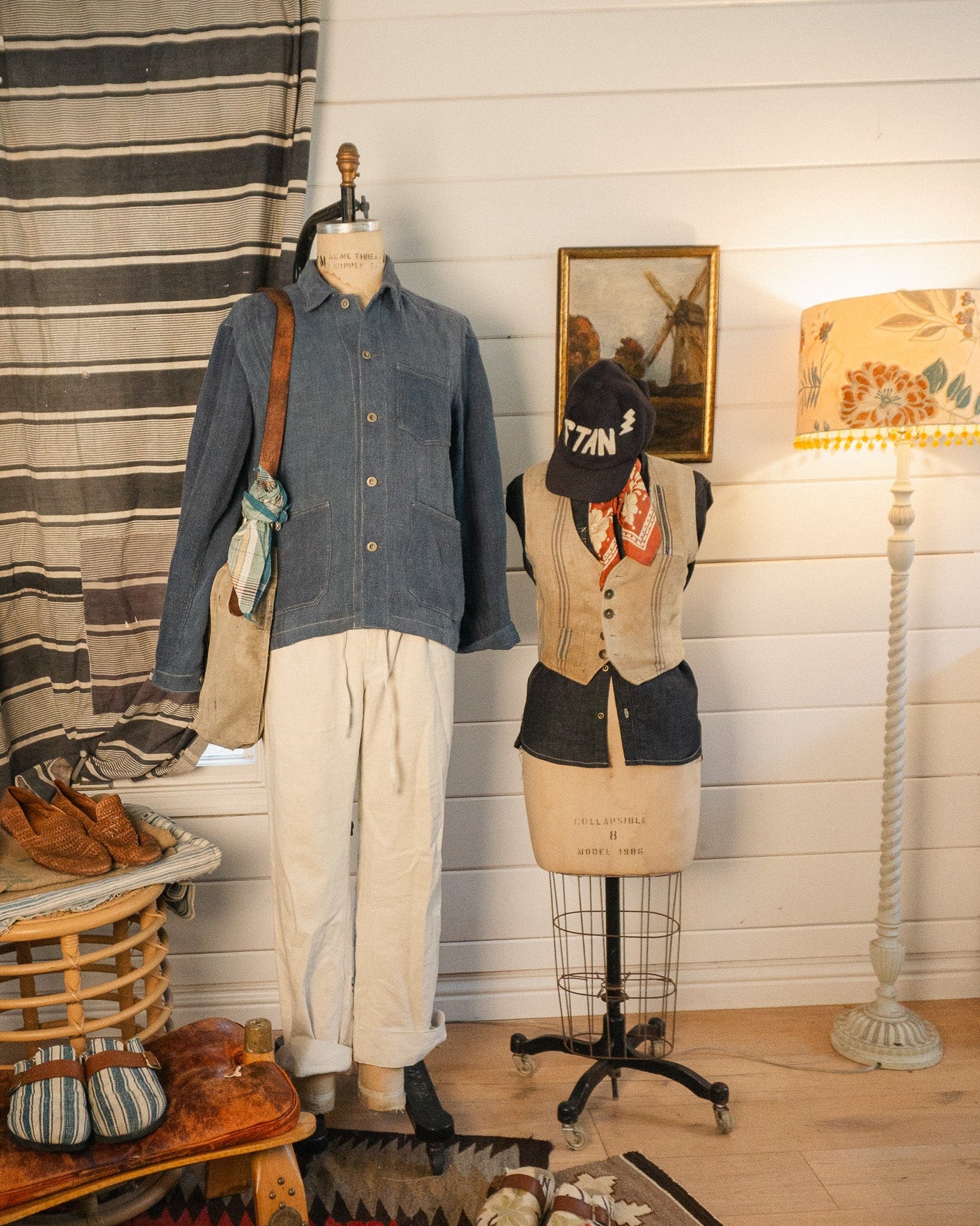 European Grain Sack Jacket - M