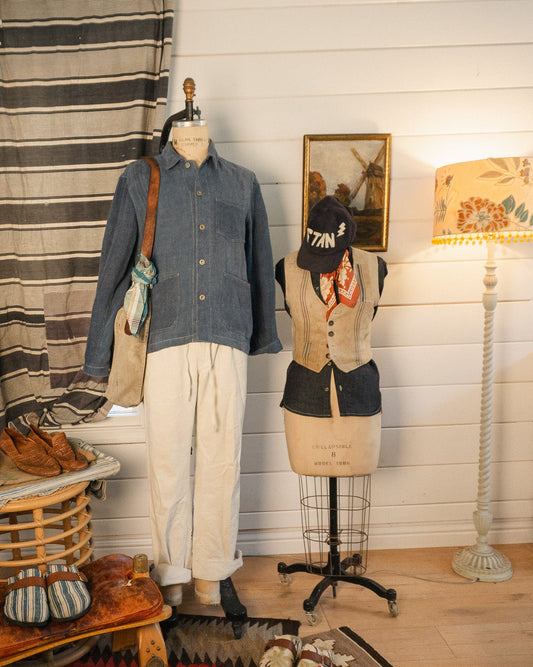 European Grain Sack Jacket - M