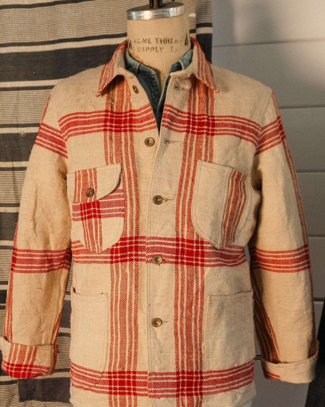 French Linen Jacket - M