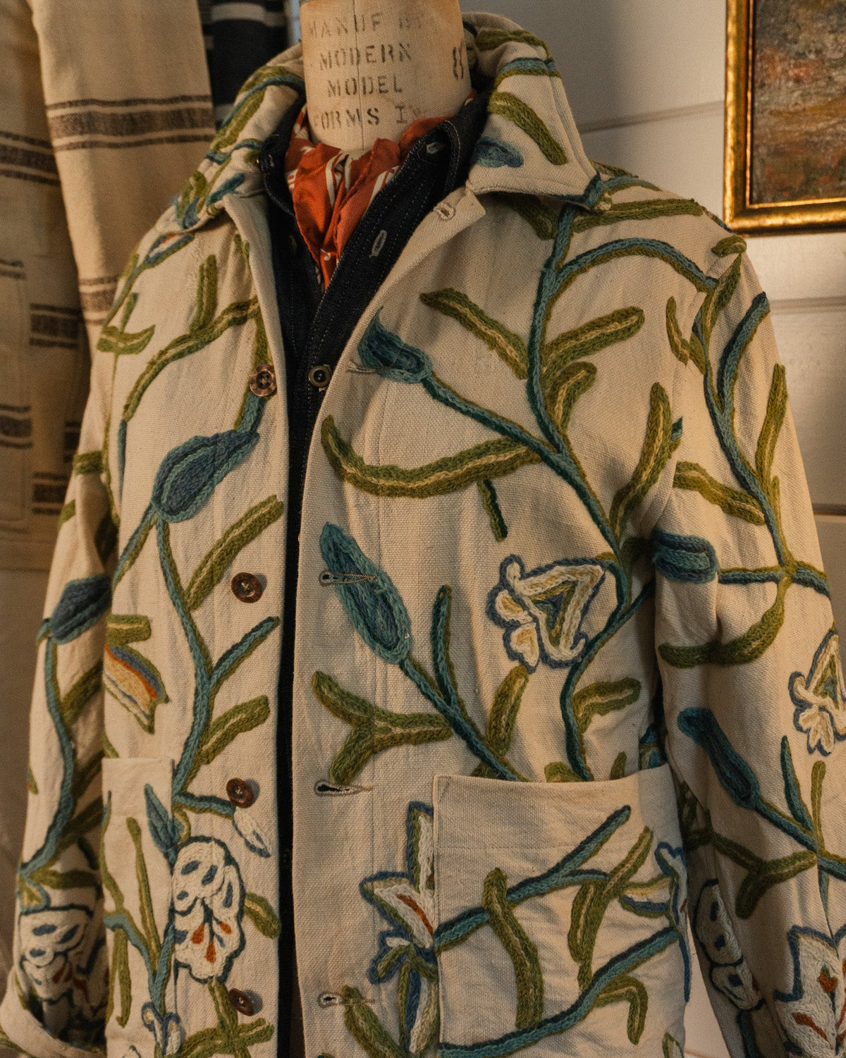 Crewelwork Jacket 02 - (XS)