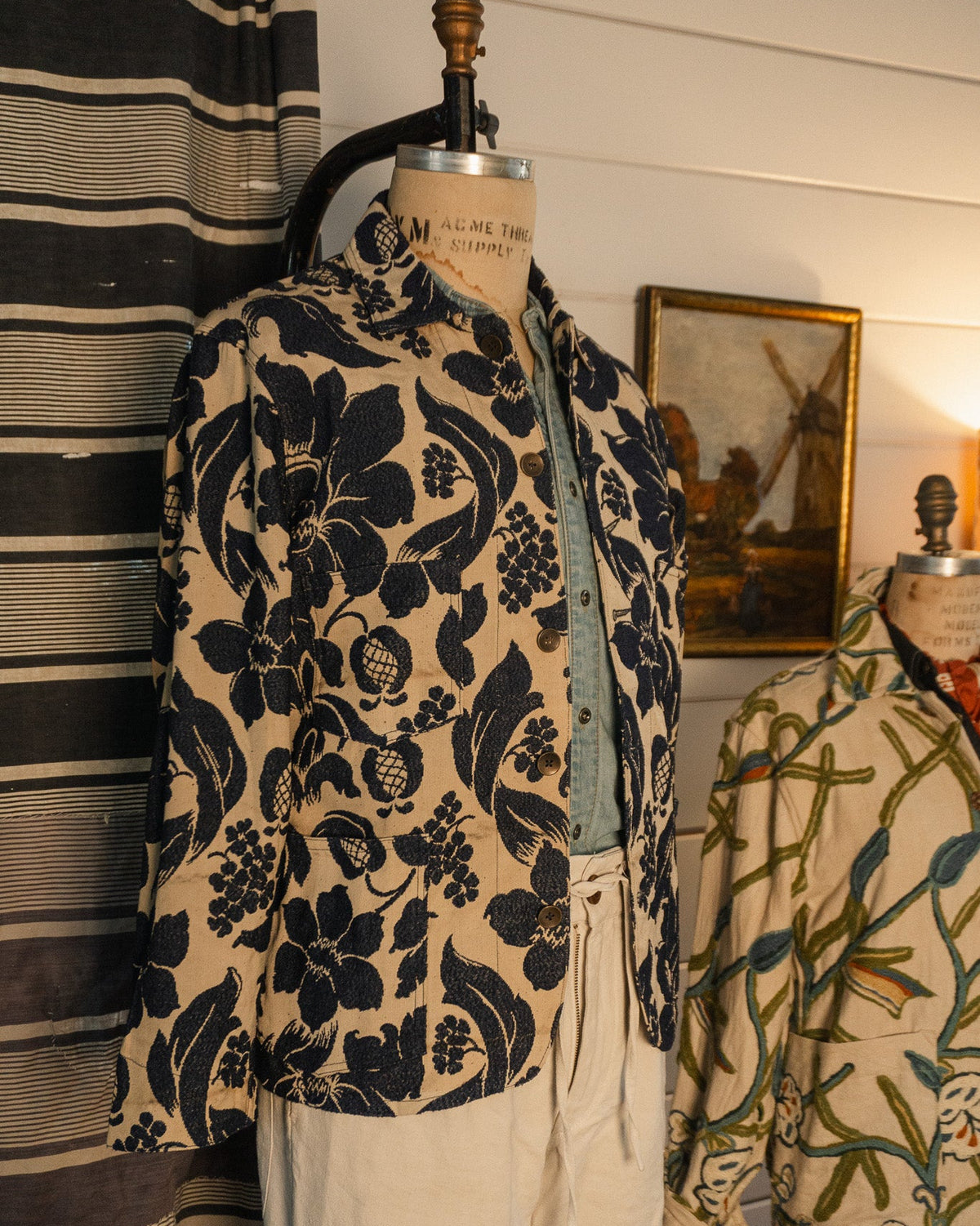 French Brocade Jacket - M