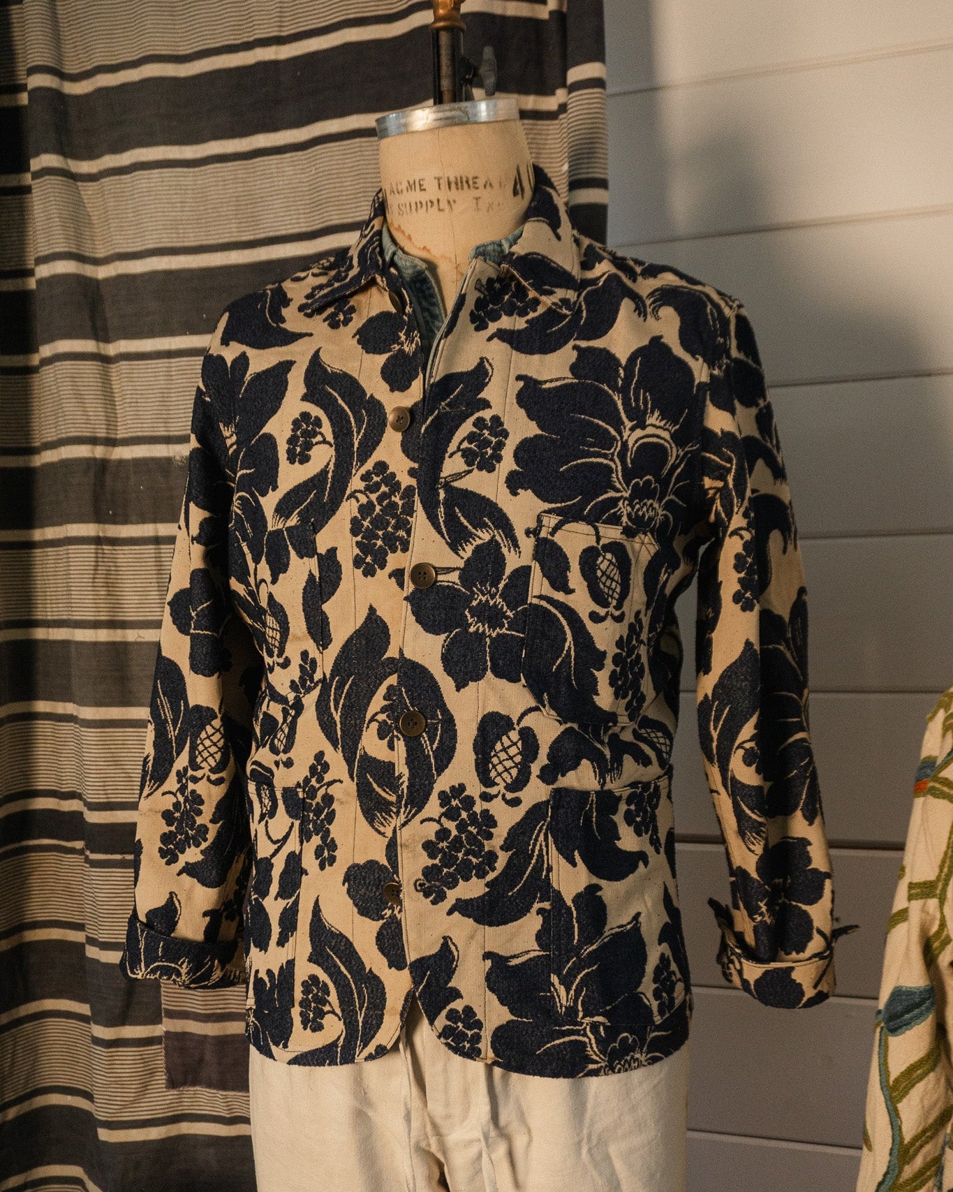 French Brocade Jacket - M