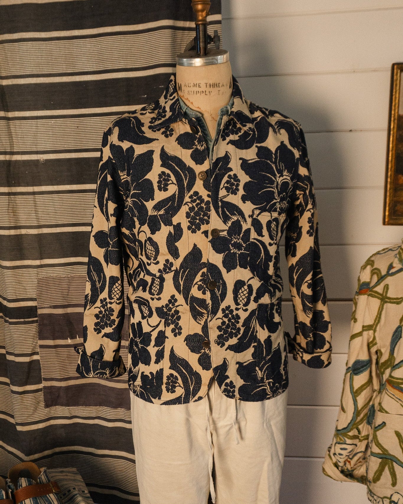 French Brocade Jacket - M