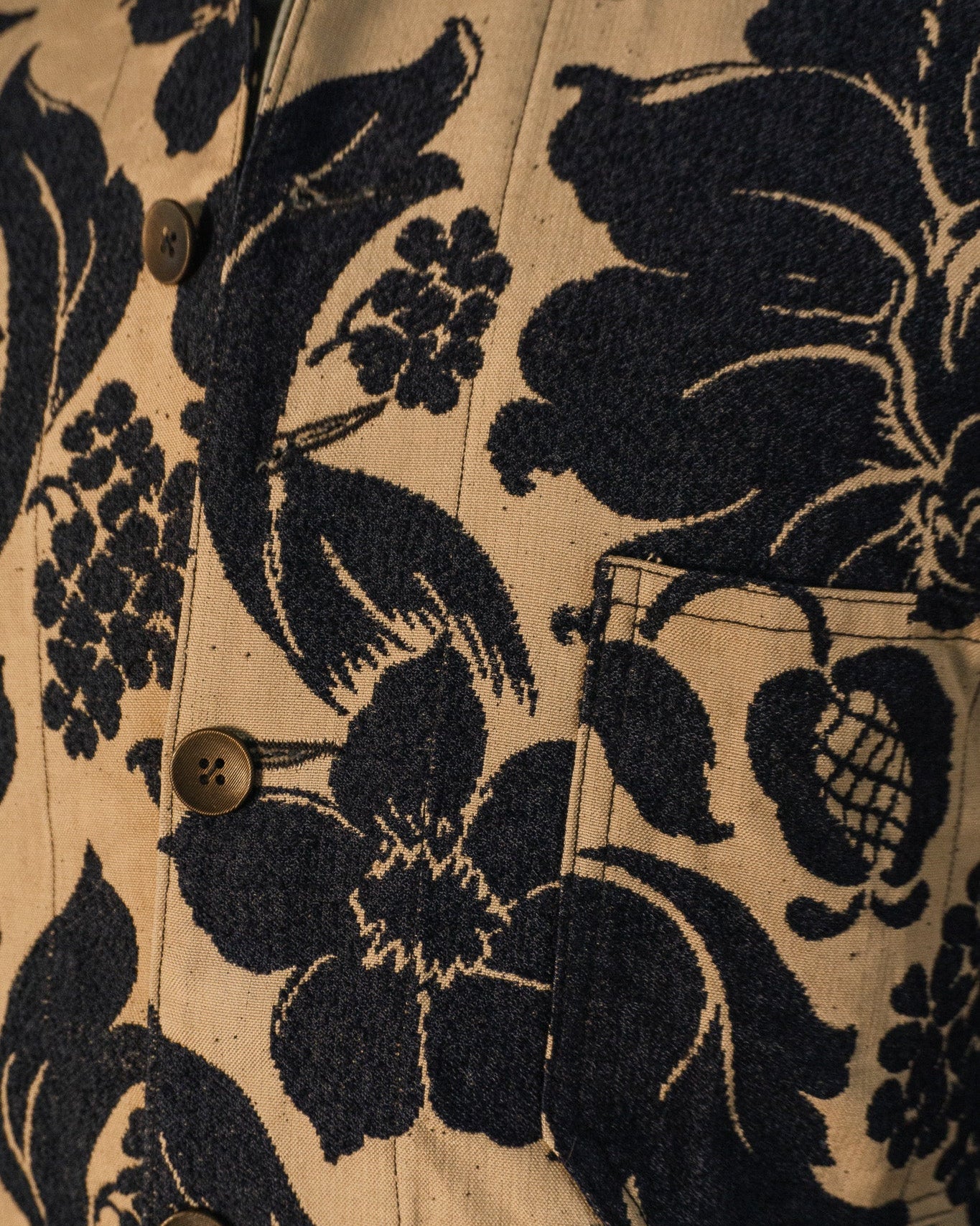 French Brocade Jacket - M