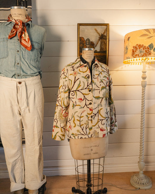 Crewelwork Jacket - (XS)