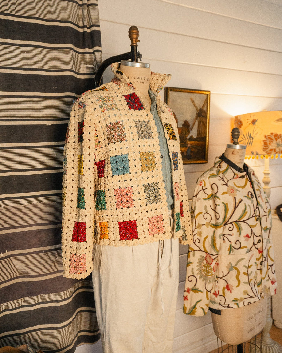 Yo-Yo Quilt Overshirt - S/M