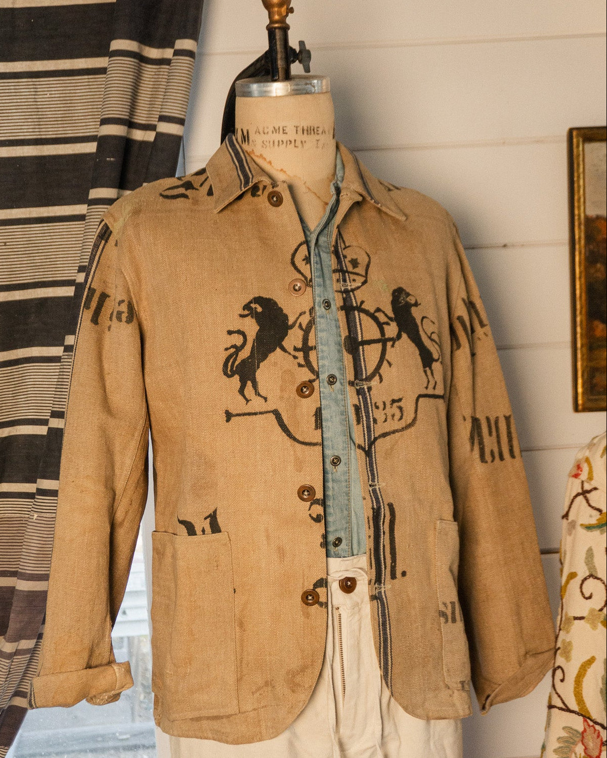 German Grain Sack Jacket - M