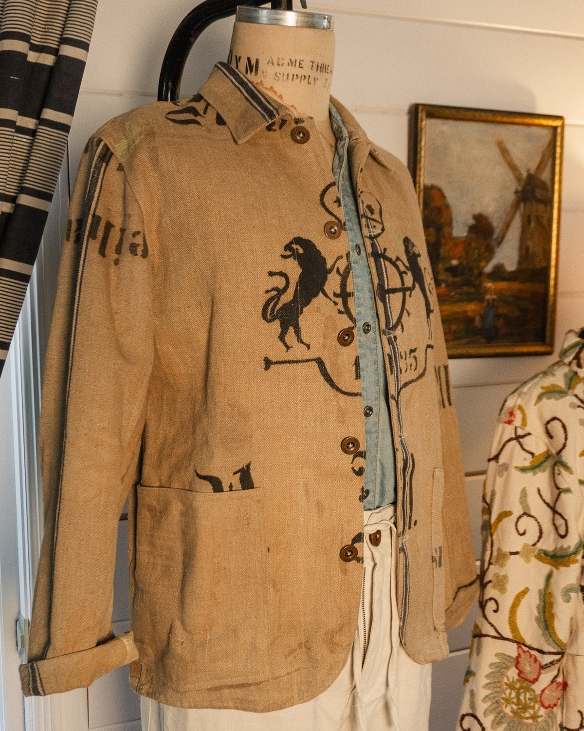 German Grain Sack Jacket - M