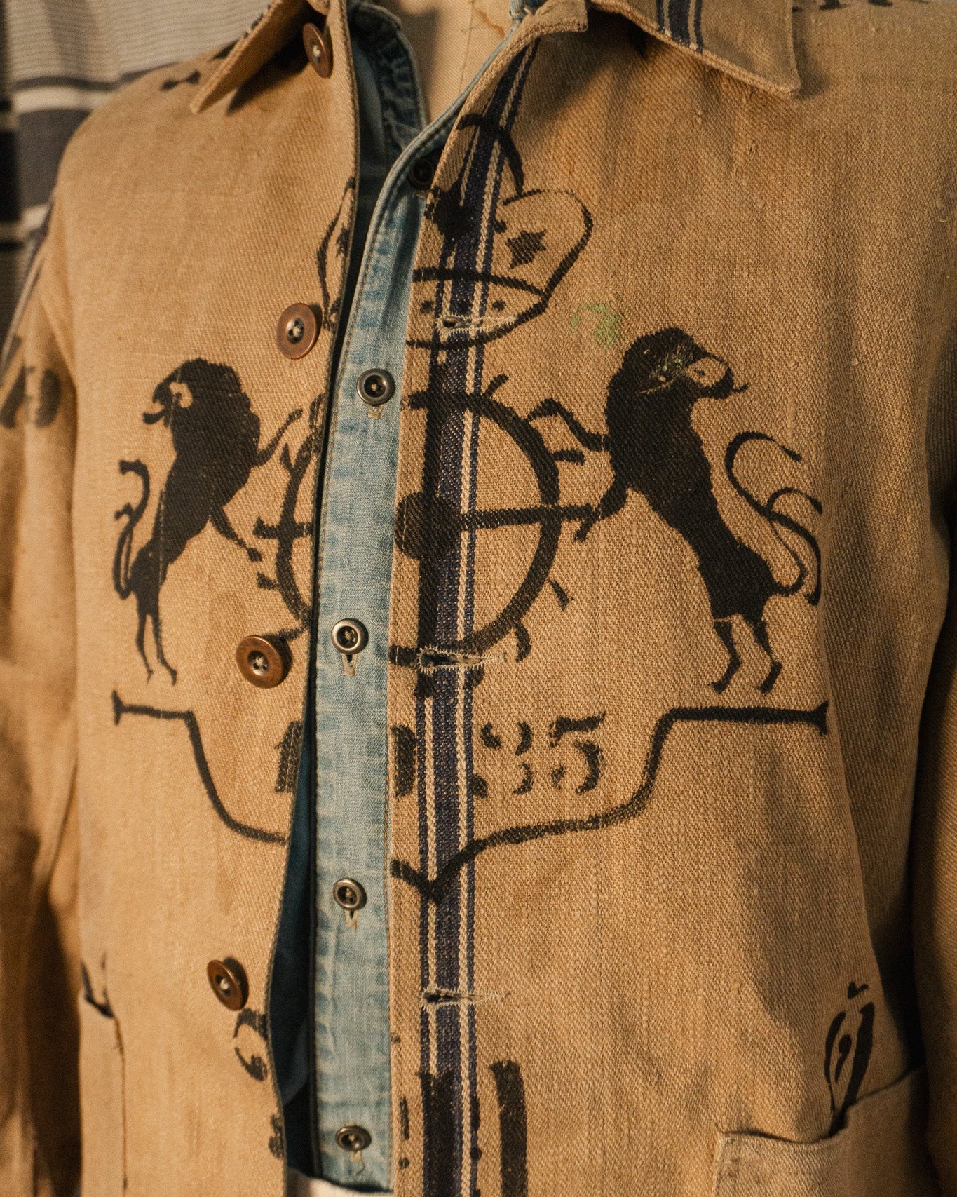 German Grain Sack Jacket - M