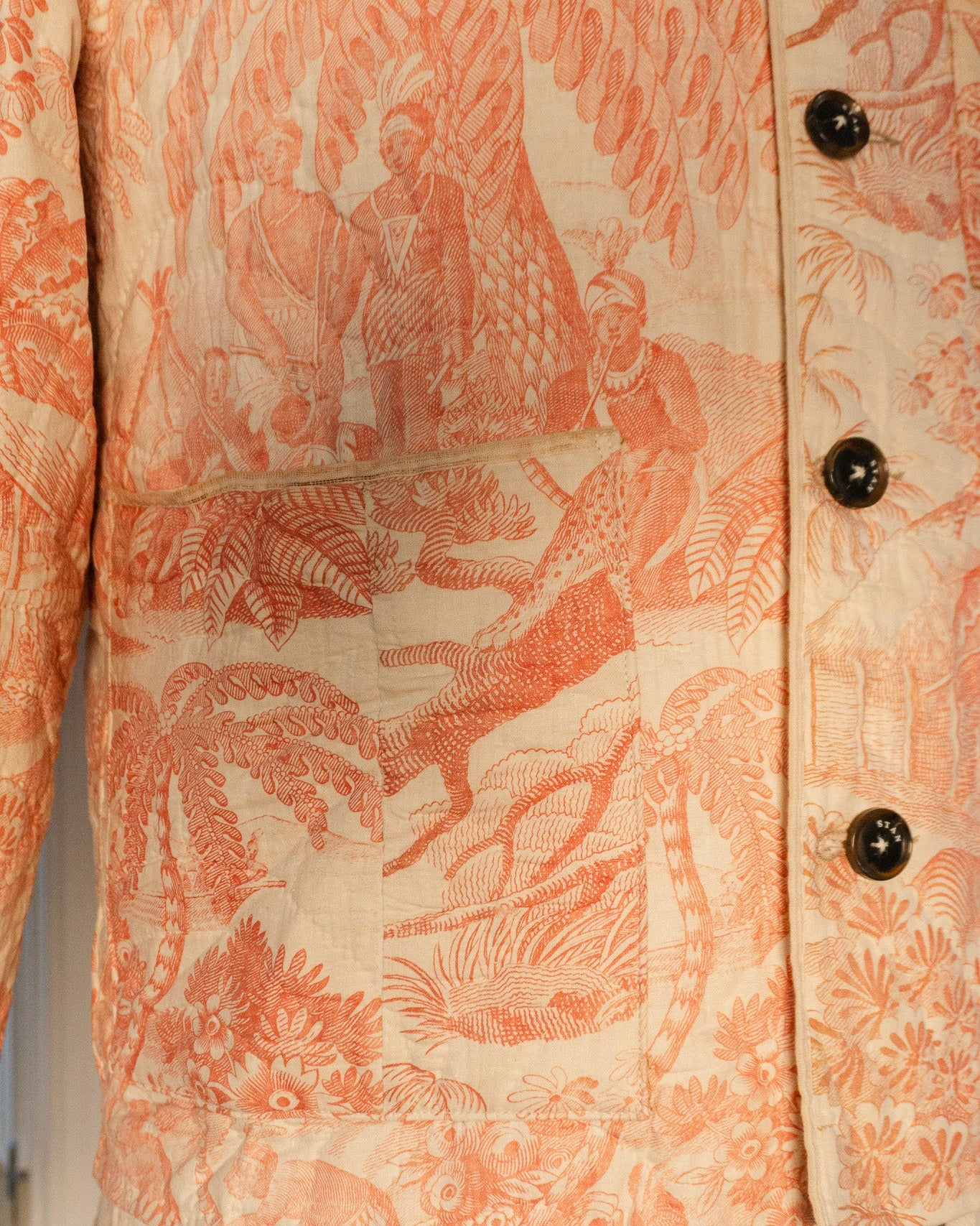 Toile Quilt Overshirt - S/M