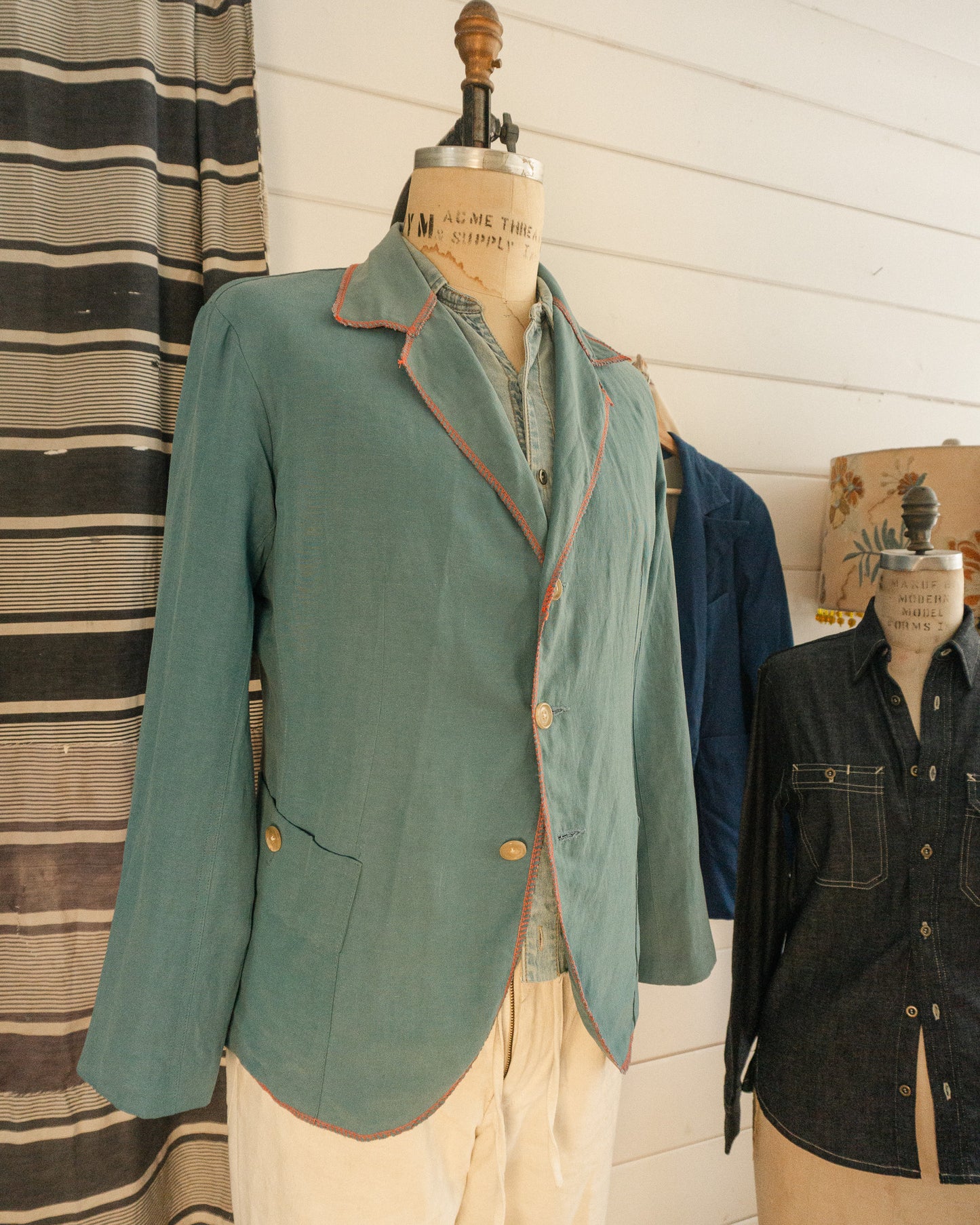 Japanese Linen Jacket - M