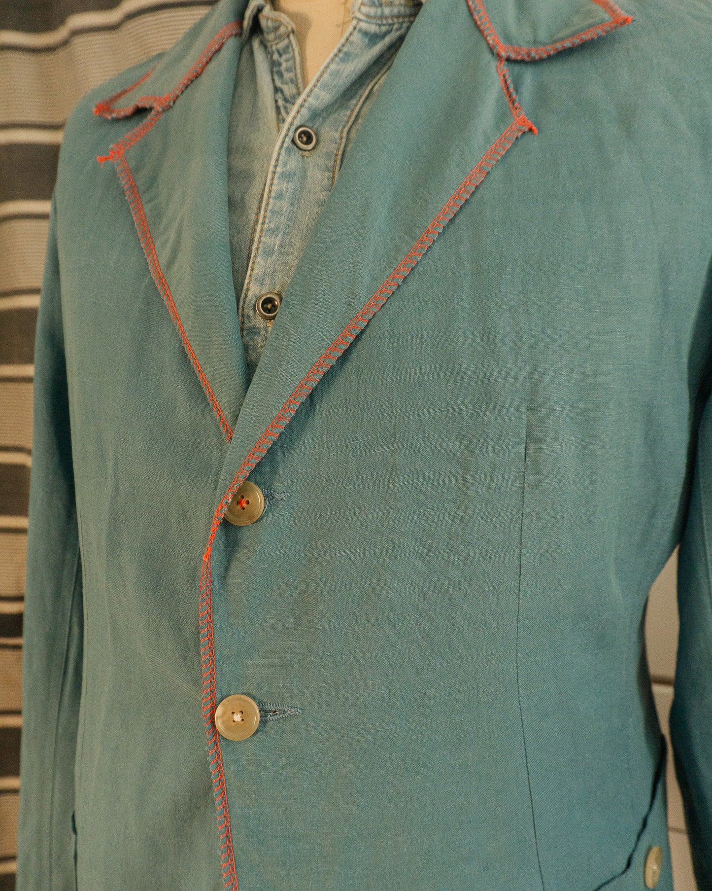 Japanese Linen Jacket - M