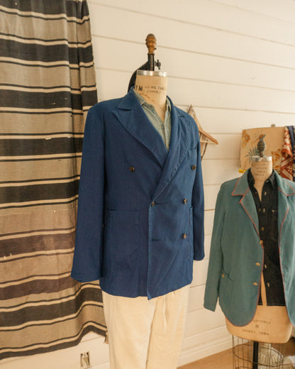 Japanese Linen DB Jacket - M