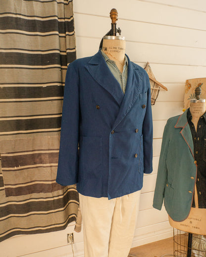 Japanese Linen DB Jacket - M