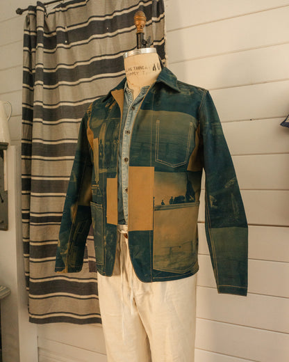 Cyanotype Photo Jacket - M