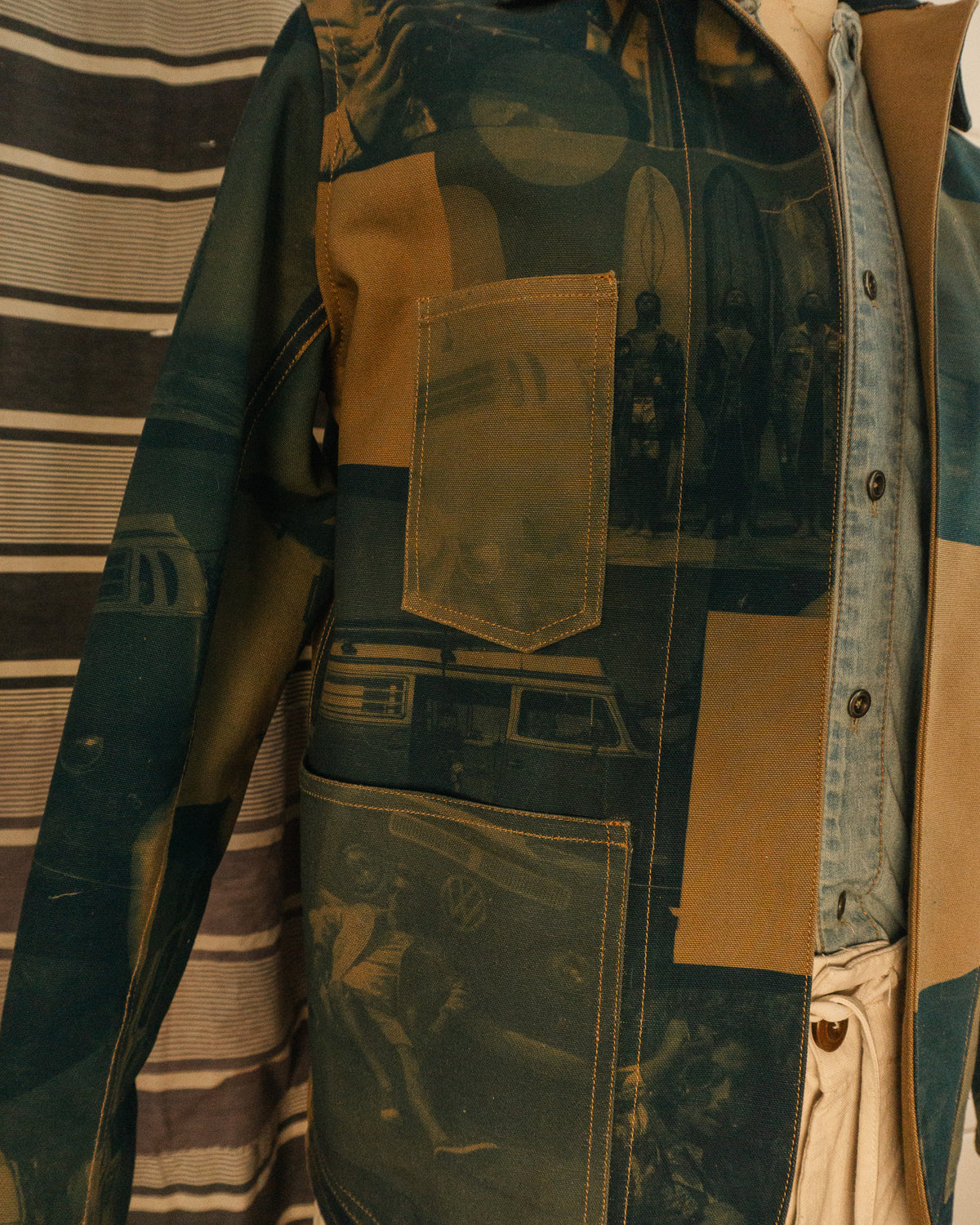 Cyanotype Photo Jacket - M