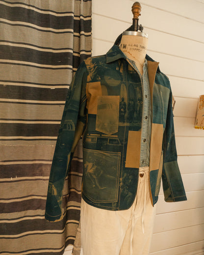 Cyanotype Photo Jacket - M
