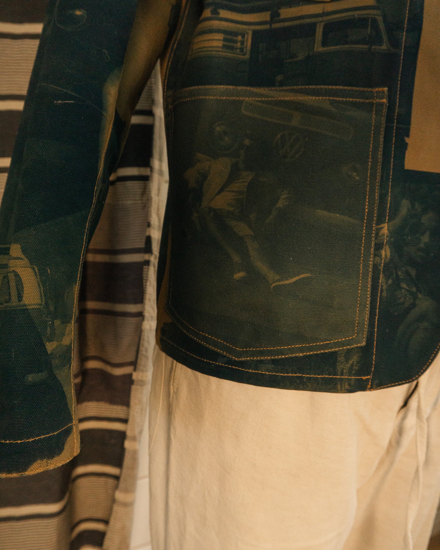 Cyanotype Photo Jacket - M