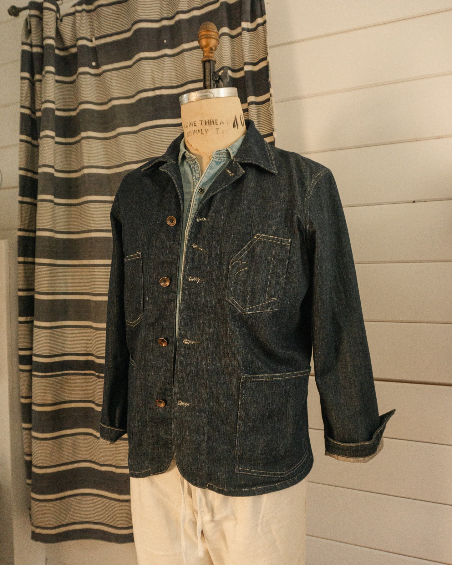 Denim Engineer Jacket - M