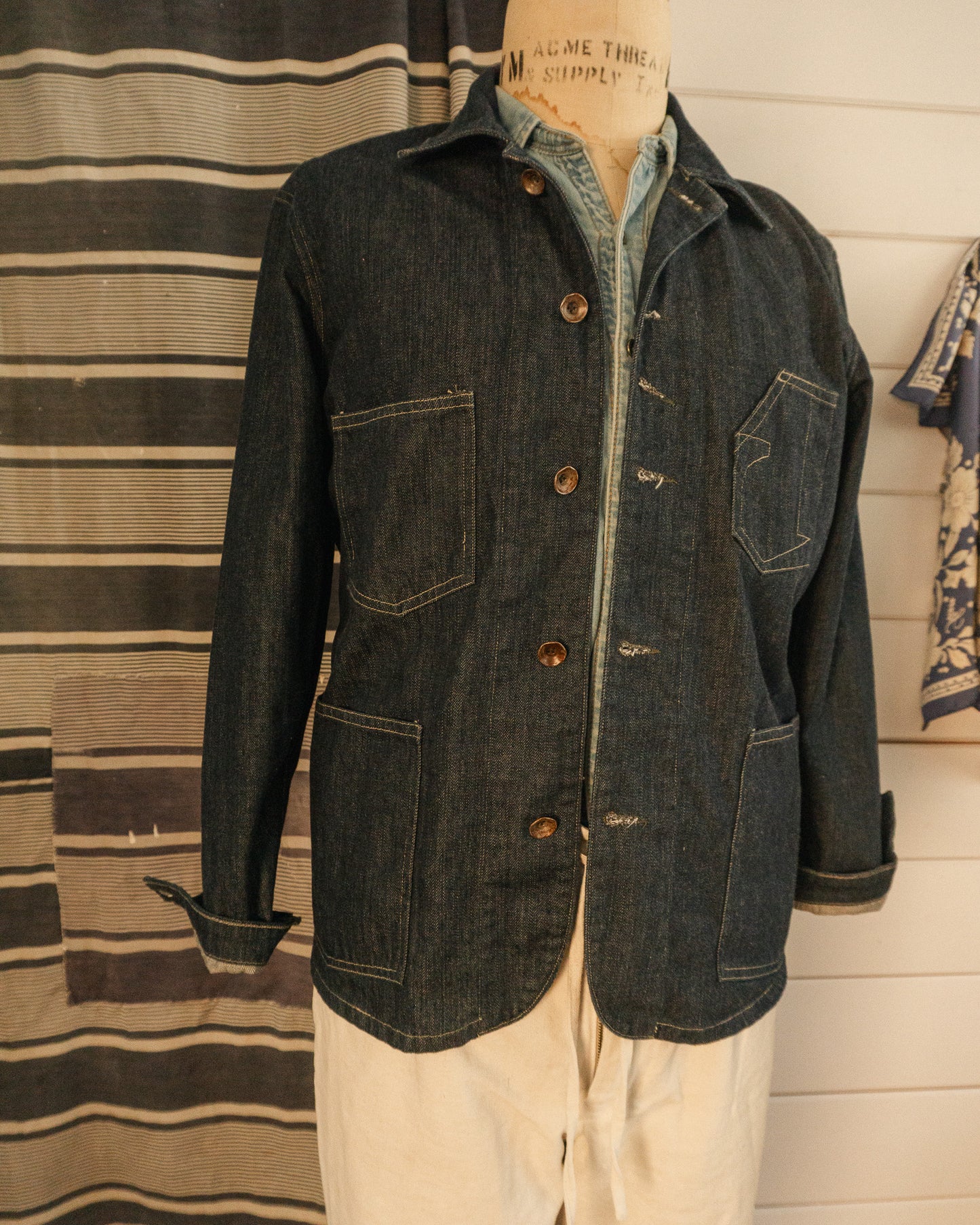 Denim Engineer Jacket - M