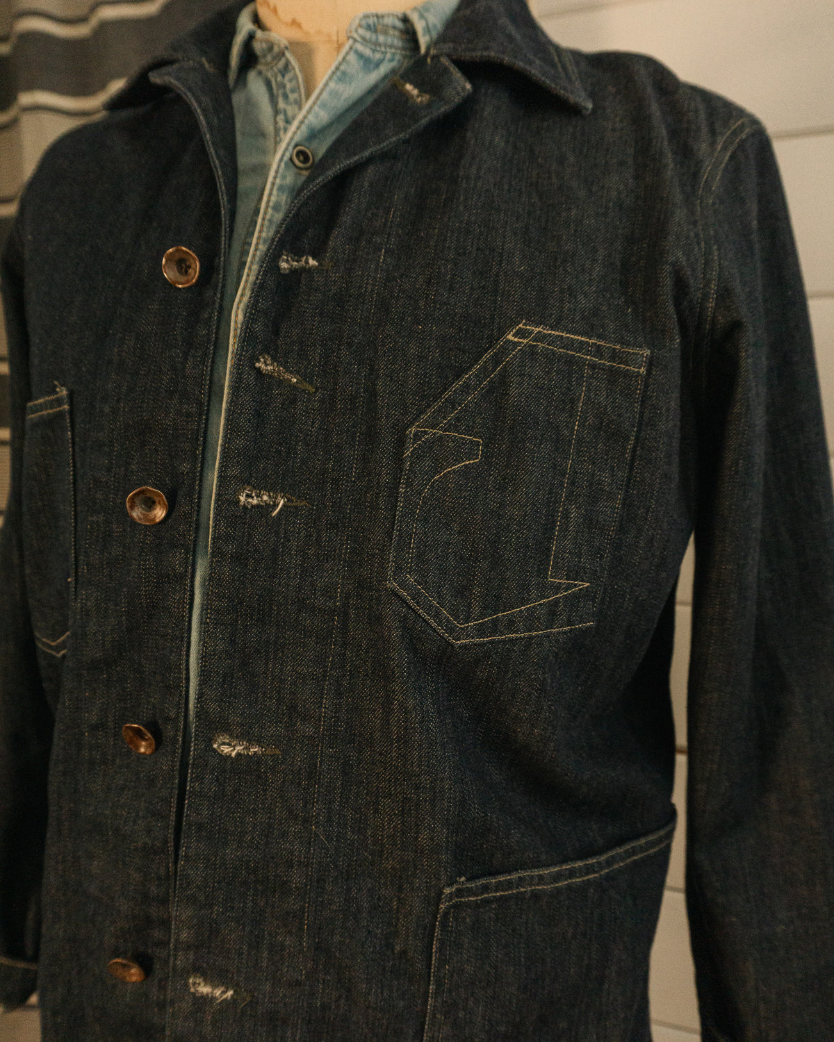 Denim Engineer Jacket - M