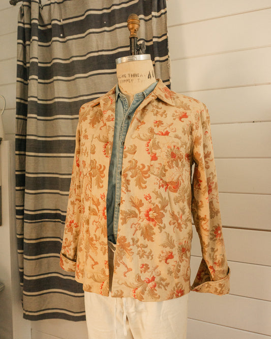 French Floral Shirt - M