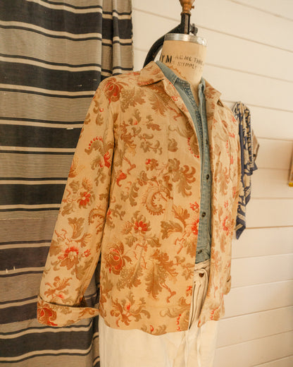 French Floral Shirt - M