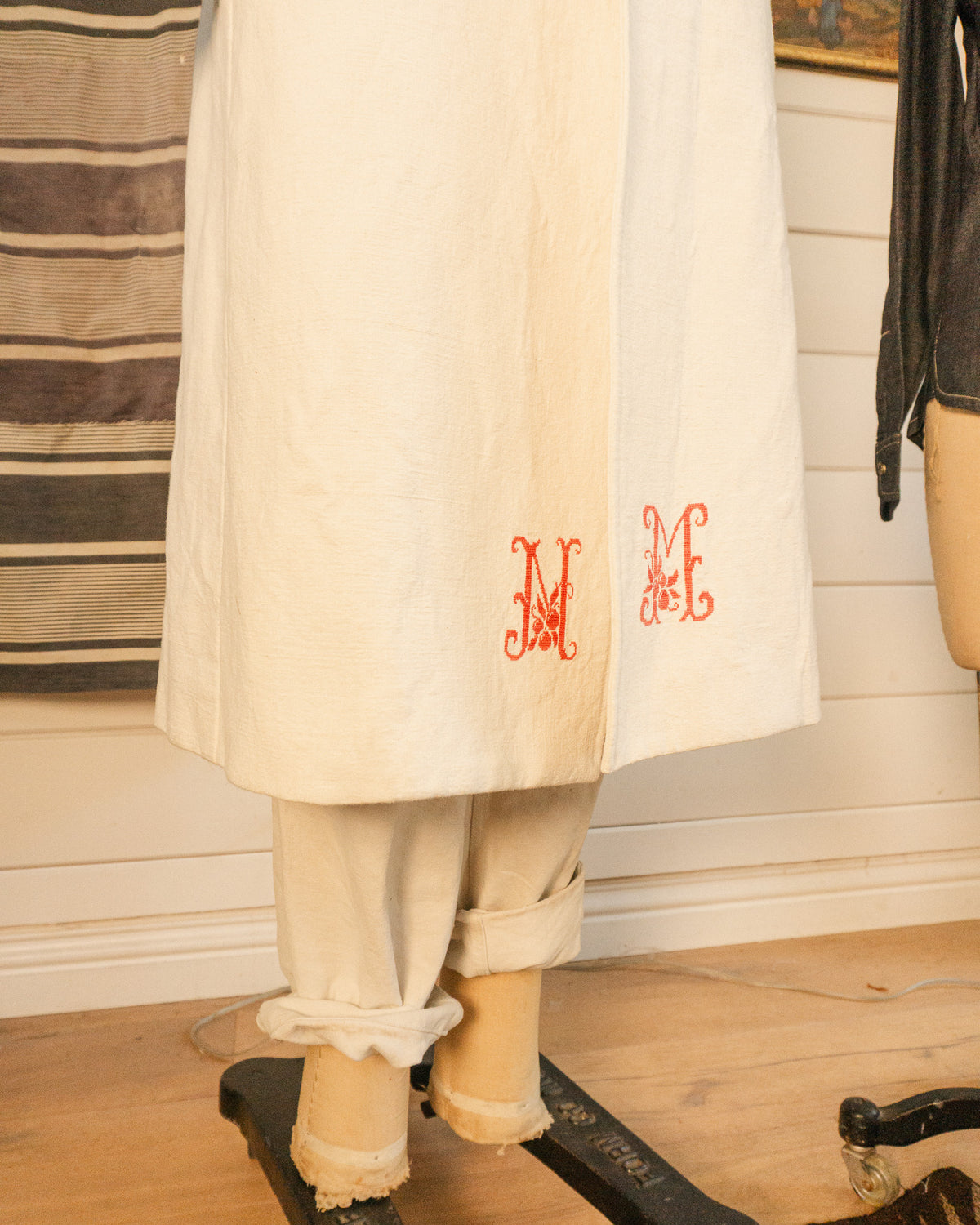 Trousseau Linen Coat - M